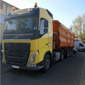 foto tahač hydr.Volvo +40m3 sklápěč 39/35t návěs 3os (souprava)