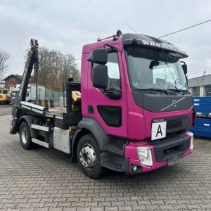 foto Eur6 Volvo 16t řetězový kontejner