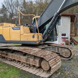 foto 33.5t bagr širokopás Volvo EC300 rypadlo pásové