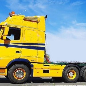 foto 120t Volvo 6x4 hydr. tahač FH16.660 automat