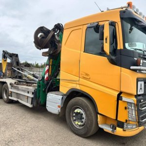 foto 6x2 kovošrot VOLVO FH + Palfinger Epsilon